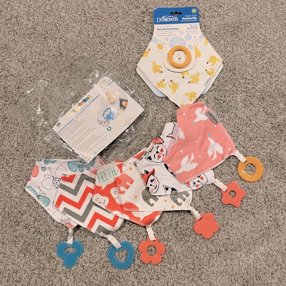 Assorted Teething Bibs